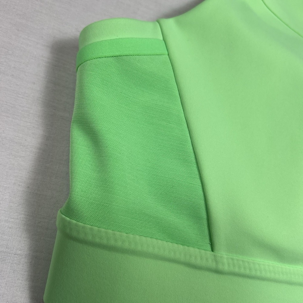 Brooks Women's Drive 3 Pocket Run Bra Size 40 C/D Bright Green Athletic Sports - Picture 2 of 13